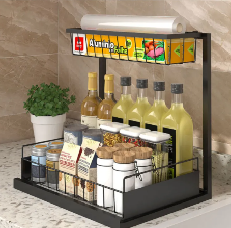 Everyday Ease Co. Kitchen Spice Rack Sink Simple Organizing Rack